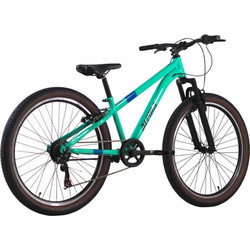 Alpina Dirty 2026 Παιδικό Mountain Bike 26" με 7 Ταχύτητες Τιρκουάζ Μαύρο