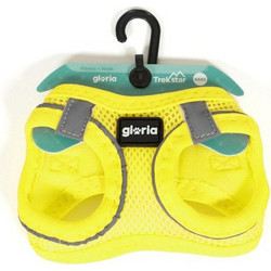 Gloria Pets Air Mesh Trek Star Σαμαράκι Σκύλου Γιλέκο Κίτρινο Medium