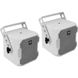 Omnitronic BOB-4 Top Παθητικά Ηχεία Εξωτερικού Χώρου 75W Λευκά (Ζεύγος)