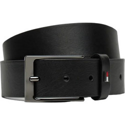 Tommy Hilfiger Adan Ανδρική Ζώνη Δερμάτινη Μαύρη AM0AM13014-BDS