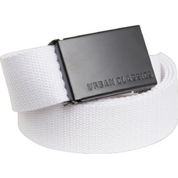 Urban Classics Ανδρική Ζώνη Υφασμάτινη Λευκή TB305-01248