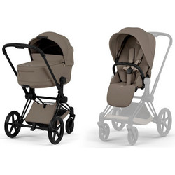 Cybex Comfort Priam Καρότσι Μωρού 2 σε 1 Coconut Brown