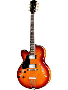 Sire Larry Carlton H7F LH Ηλεκτρική Κιθάρα Hollow με Μαγνήτες HH & Ταστιέρα Ebony Tobacco Burst