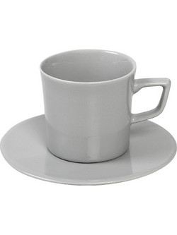 Espiel Essentials Σετ Φλιτζάνια Espresso Πορσελάνης Γκρι 100ml 6τμχ OWA105K6