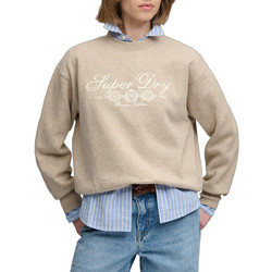 Superdry Γυναικείο Αθλητικό Φούτερ Μπεζ W2012715A-M7I