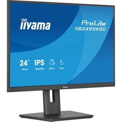 iiyama ProLite XB2495WSC-B1 IPS Monitor 24.1" 1920x1200 (Full HD+) 100Hz 4ms