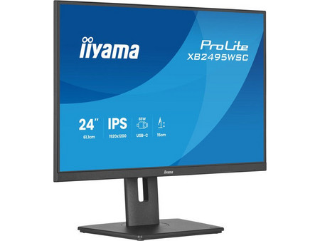iiyama ProLite XB2495WSC-B1 IPS Monitor 24.1" 1920x1200 (Full HD+) 100Hz 4ms