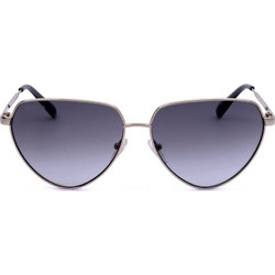 Max & Co MO0015 Ανδρικά Γυαλιά Ηλίου Aviator Μεταλλικά Ασημί με Μαύρο Φακό