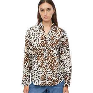 S.Oliver Μακρυμάνικο Γυναικείο Πουκάμισο Animal Print 2180999-07A2 S.Oliver Μακρυμάνικο Γυναικείο Πουκάμισο Animal Print 2180999-07A2