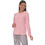 PNN Nightwear Σετ Πιτζάμες Εγκυμοσύνης & Θηλασμού Βαμβακερές Χειμωνιάτικες Ροζ 1251-0356
