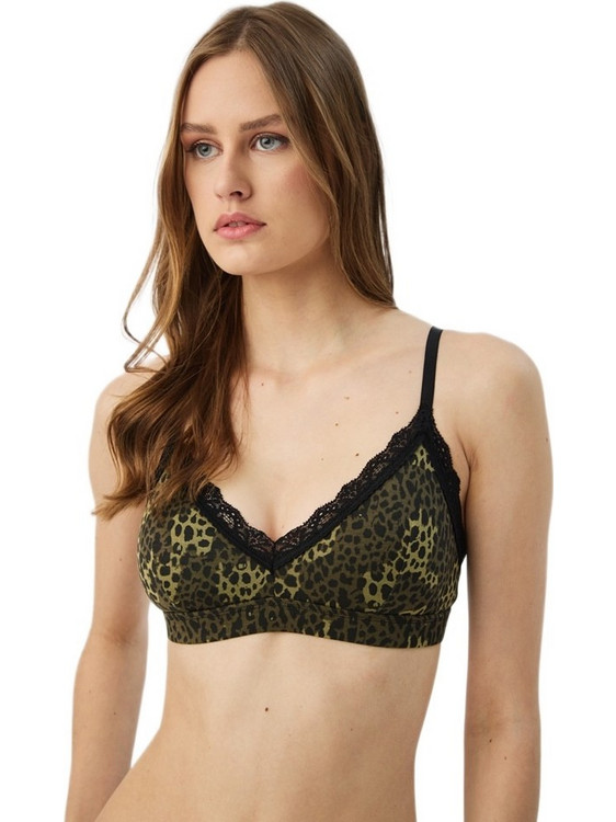 Minerva Bralette χωρίς Μπανέλα Μαύρο 90-8152B-142