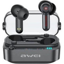Awei Ακουστικά Bluetooth In Ear Ανθεκτικά στο Νερό Black