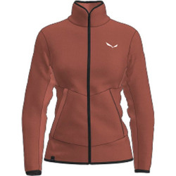 Salewa Puez Γυναικεία Ζακέτα Fleece Μακριά με Φερμουάρ Rusted 29431-1980