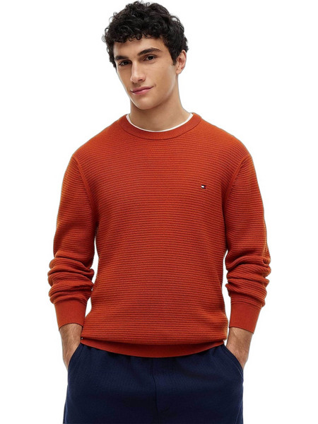 Tommy Hilfiger Ανδρική Πλεκτή Μπλούζα Rusted MW0MW42799