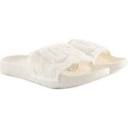 UGG Mahalia Γυναικείες Παντόφλες Καλοκαιρινές Λευκές 1128531-WTRR