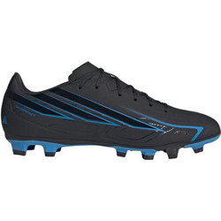 Adidas F50 Hyperfast Club FG/MG KJ0992 Ποδοσφαιρικά Παπούτσια με Τάπες Μαύρα Μπλε