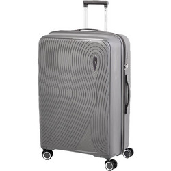 Bartuggi 724-19/50 Βαλίτσα Καμπίνας 55x38.5x22cm με 4 Ρόδες Γκρι