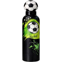 Graffiti Xscape Football Παιδικό Παγούρι Θερμός Ανοξείδωτο Μαύρο 500ml