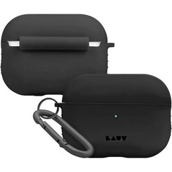 Laut Pod Θήκη Σιλικόνης για Apple AirPods Pro 1 Μαύρη