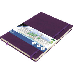 Kangaro Purple Heart Sketchbook A4 140gr/m² 160 Κρεμ Φύλλα