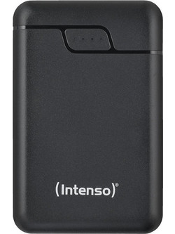 Intenso B10000 Power Bank 10000mAh 12W με Ενσωματωμένο Καλώδιο USB-C Power Delivery Black