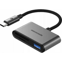Spacecase Card Reader USB-C για SD / microSD