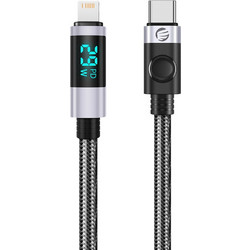 Orico LDC2L Braided USB-C to Lightning Cable 29W 2m Black Silver