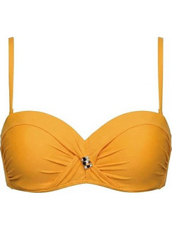 Marko Sandie Bikini Top με Ενίσχυση Πορτοκαλί M-837