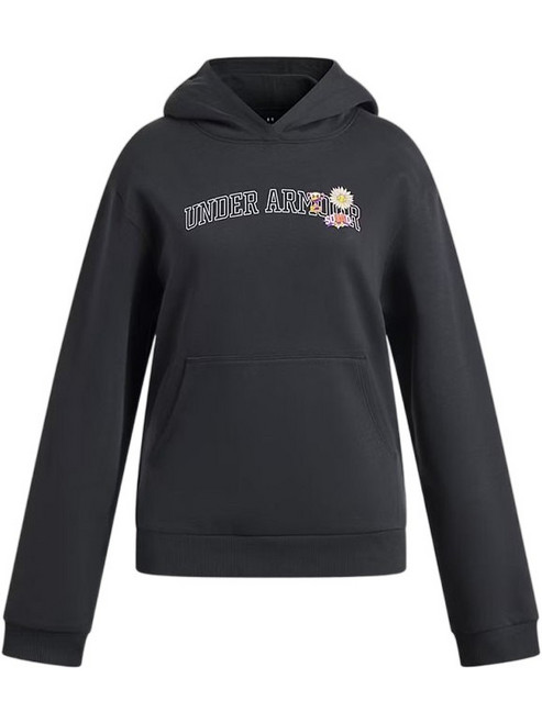 Under Armour Παιδικό Φούτερ με Κουκούλα Μαύρο 6013509-016