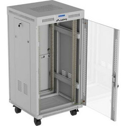 Lanberg FF01-6622-12SL Επιδαπέδια Καμπίνα Rack 22U 60x60x123.44cm