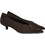 Corina Γόβες Suede με Λεπτό Χαμηλό Τακούνι Σοκολατί M6695