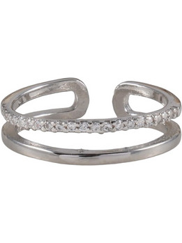 Heliophilia Silver Γυναικείο Δαχτυλίδι Σειρέ Μισόβερο από Ασήμι 132SDE3605