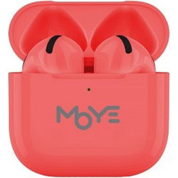 Moye Aurras 3 Lite Ακουστικά Bluetooth In Ear Red