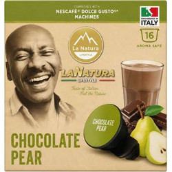 La Natura Lifestyle Κάψουλες Σοκολάτα Pear Συμβατές με Μηχανή Dolce Gusto 16τμχ