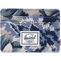 Herschel Μικρό Υφασμάτινο Γυναικείο Πορτοφόλι Καρτών RFID Γαλάζιο Charlie