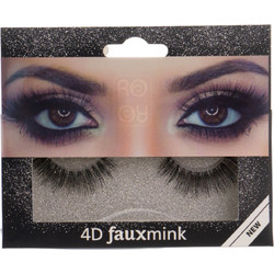RO Accessories 20 Βλεφαρίδες Ενιαίες Σετ με Κόλλα 2τμχ 5207134042790
