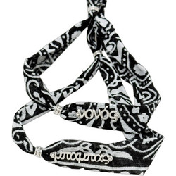 Celfie & CO Bandana Χειροποίητο Μαρτυρικό Βάπτισης Βραχιόλι Λευκό Μαύρο