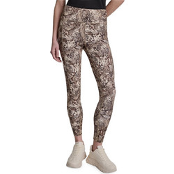 DKNY Γυναικείο Κολάν Μακρύ Ψηλόμεσο Μπεζ DP6P3491
