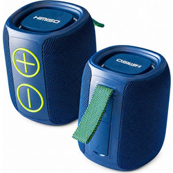 Kimiso KMS-350 Αδιάβροχο Ηχείο Bluetooth 1W με Ραδιόφωνο Μπλε