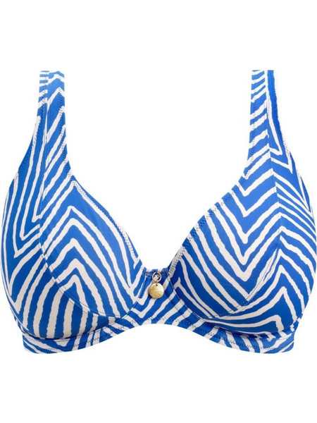 Freya Bikini Top Μπλε Λευκό AS206813-OCN