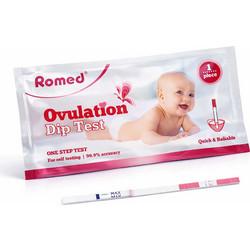 Romed Ovulation Dip Test Τεστ Ωορρηξίας 1τμχ