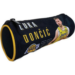 Back Me UP NBA Doncic Κασετίνα Βαρελάκι Μαύρη 378-12140