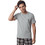 PNN Nightwear Καλοκαιρινές Ανδρικές Πιτζάμες Βαμβακερές Καρό Γκρι 0261-0507