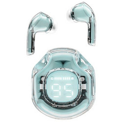 Green M-HK6 Ακουστικά Bluetooth In Ear Ανθεκτικά στο Νερό Green