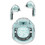 Green M-HK6 Ακουστικά Bluetooth In Ear Ανθεκτικά στο Νερό Green