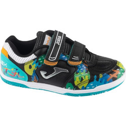 Joma Top Flex Jr 2631 IN TPJW2631INV Παιδικά Ποδοσφαιρικά Παπούτσια Σάλας Μαύρα