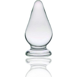 Guilty Toys Premium Glass No 5 Πρωκτική Σφήνα 12.5cm Διαφανής 6427885002402