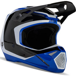 Fox Racing V1 Nitro Blue Κράνος Μηχανής Motocross