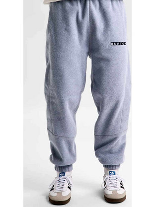 Burton Ανδρικό Παντελόνι Φόρμας Fleece με Λάστιχο Γκρι 2384810A38