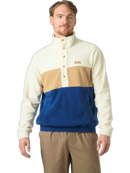 Helly Hansen Ανδρικό Αθλητικό Φούτερ Μπλε Μπεζ 49601-507